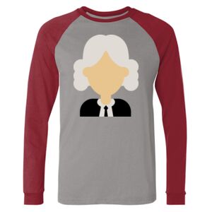 Long Sleeve Jersey Baseball Tee Thumbnail
