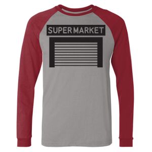 Long Sleeve Jersey Baseball Tee Thumbnail