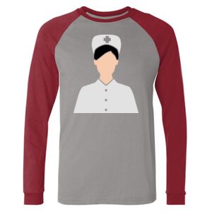 Long Sleeve Jersey Baseball Tee Thumbnail