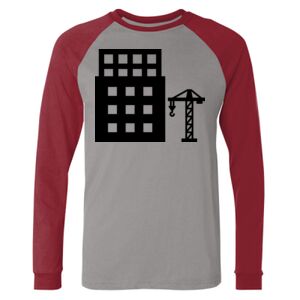 Long Sleeve Jersey Baseball Tee Thumbnail