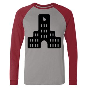 Long Sleeve Jersey Baseball Tee Thumbnail