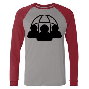 Long Sleeve Jersey Baseball Tee Thumbnail