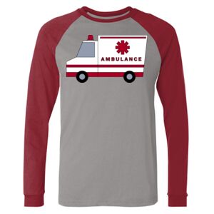 Long Sleeve Jersey Baseball Tee Thumbnail