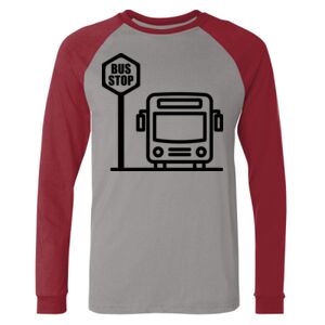 Long Sleeve Jersey Baseball Tee Thumbnail