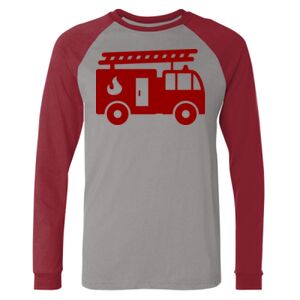 Long Sleeve Jersey Baseball Tee Thumbnail