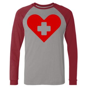 Long Sleeve Jersey Baseball Tee Thumbnail