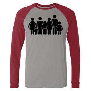 Long Sleeve Jersey Baseball Tee Thumbnail