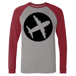 Long Sleeve Jersey Baseball Tee Thumbnail