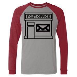 Long Sleeve Jersey Baseball Tee Thumbnail