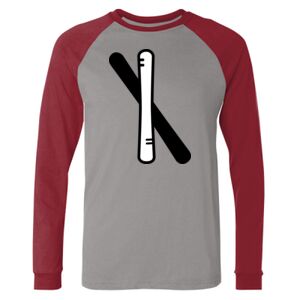 Long Sleeve Jersey Baseball Tee Thumbnail