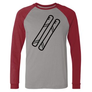 Long Sleeve Jersey Baseball Tee Thumbnail