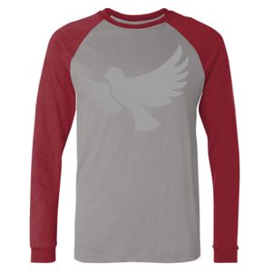 Long Sleeve Jersey Baseball Tee Thumbnail
