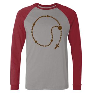 Long Sleeve Jersey Baseball Tee Thumbnail