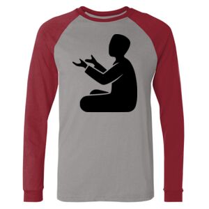 Long Sleeve Jersey Baseball Tee Thumbnail