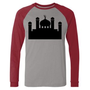 Long Sleeve Jersey Baseball Tee Thumbnail