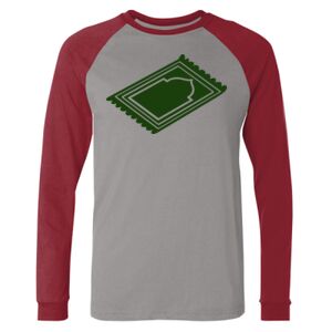 Long Sleeve Jersey Baseball Tee Thumbnail