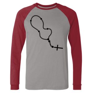 Long Sleeve Jersey Baseball Tee Thumbnail