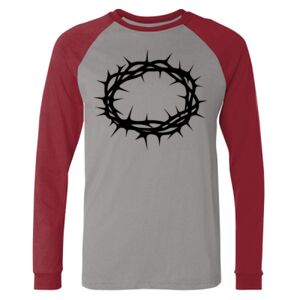 Long Sleeve Jersey Baseball Tee Thumbnail