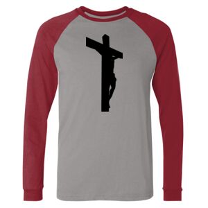 Long Sleeve Jersey Baseball Tee Thumbnail