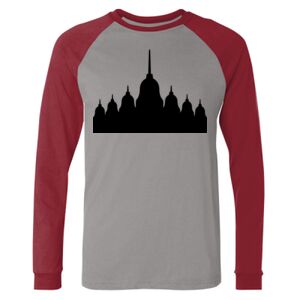 Long Sleeve Jersey Baseball Tee Thumbnail