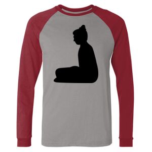Long Sleeve Jersey Baseball Tee Thumbnail