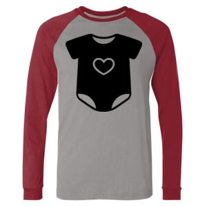 Long Sleeve Jersey Baseball Tee Thumbnail