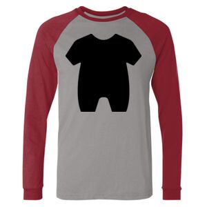Long Sleeve Jersey Baseball Tee Thumbnail