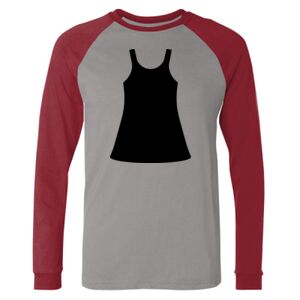 Long Sleeve Jersey Baseball Tee Thumbnail