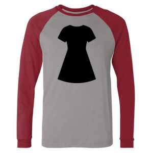 Long Sleeve Jersey Baseball Tee Thumbnail