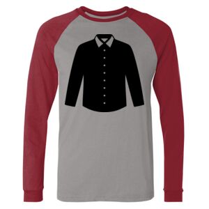 Long Sleeve Jersey Baseball Tee Thumbnail