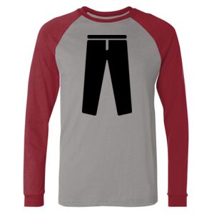 Long Sleeve Jersey Baseball Tee Thumbnail