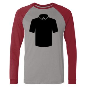 Long Sleeve Jersey Baseball Tee Thumbnail