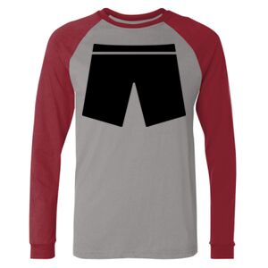 Long Sleeve Jersey Baseball Tee Thumbnail