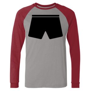 Long Sleeve Jersey Baseball Tee Thumbnail