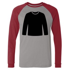 Long Sleeve Jersey Baseball Tee Thumbnail
