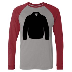 Long Sleeve Jersey Baseball Tee Thumbnail