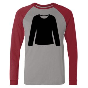 Long Sleeve Jersey Baseball Tee Thumbnail