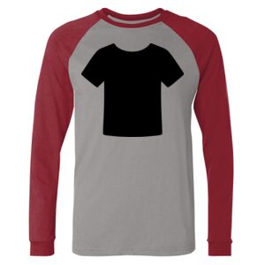 Long Sleeve Jersey Baseball Tee Thumbnail