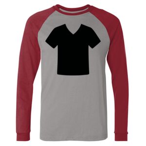 Long Sleeve Jersey Baseball Tee Thumbnail