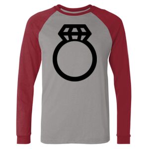 Long Sleeve Jersey Baseball Tee Thumbnail