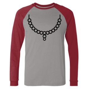Long Sleeve Jersey Baseball Tee Thumbnail