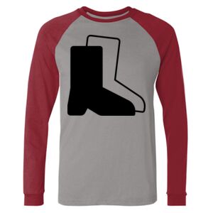 Long Sleeve Jersey Baseball Tee Thumbnail