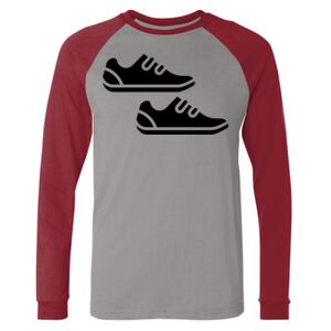 Long Sleeve Jersey Baseball Tee Thumbnail