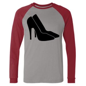 Long Sleeve Jersey Baseball Tee Thumbnail