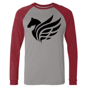 Long Sleeve Jersey Baseball Tee Thumbnail