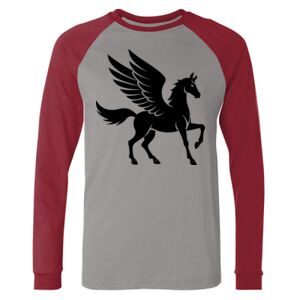 Long Sleeve Jersey Baseball Tee Thumbnail