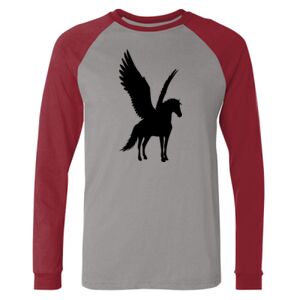 Long Sleeve Jersey Baseball Tee Thumbnail