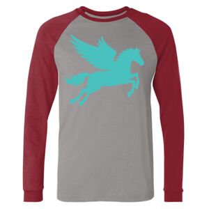 Long Sleeve Jersey Baseball Tee Thumbnail