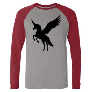 Long Sleeve Jersey Baseball Tee Thumbnail