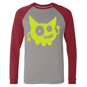 Long Sleeve Jersey Baseball Tee Thumbnail